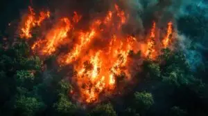 wildfire forest fire