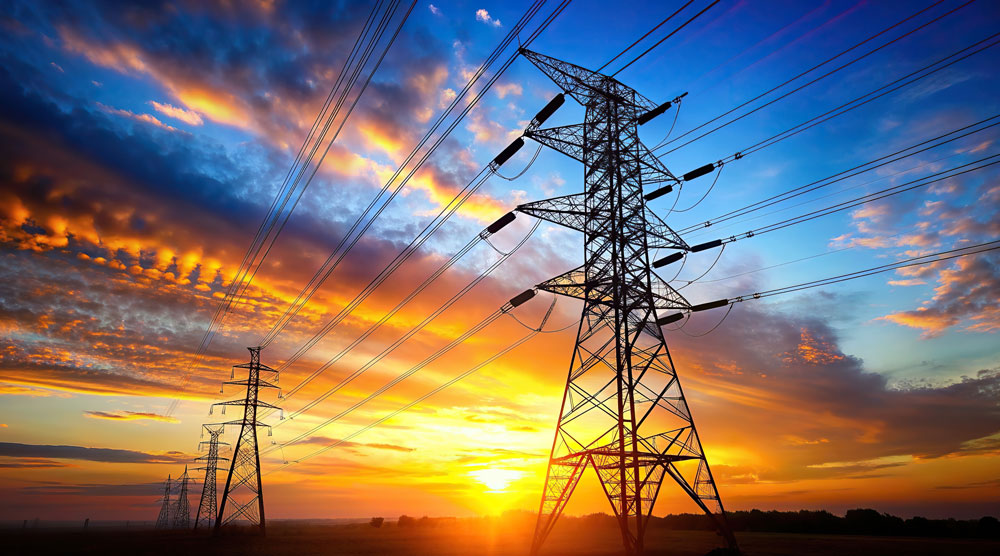 High voltage tower